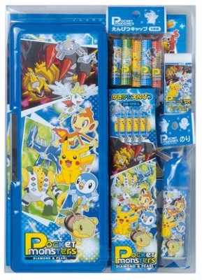 ショウワノート ギフトセット クリスタルケースタイプ ポケットモンスターダイヤモンド パール 南信堂オンラインショップ