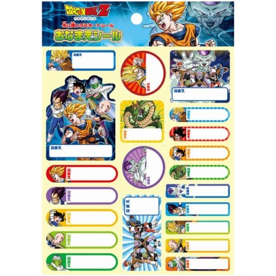 ショウワノート おなまえシール ドラゴンボールｚ 南信堂オンラインショップ